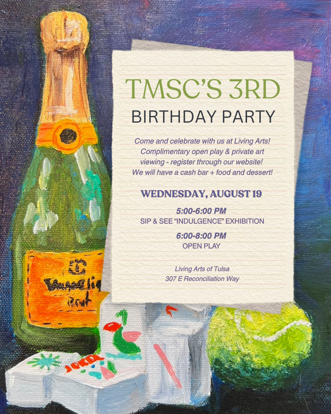 TMSC 3rd Birthday Party